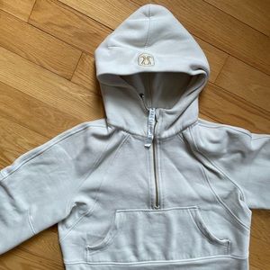 Lululemon Scuba Oversize Half Zip Crop Hoodie